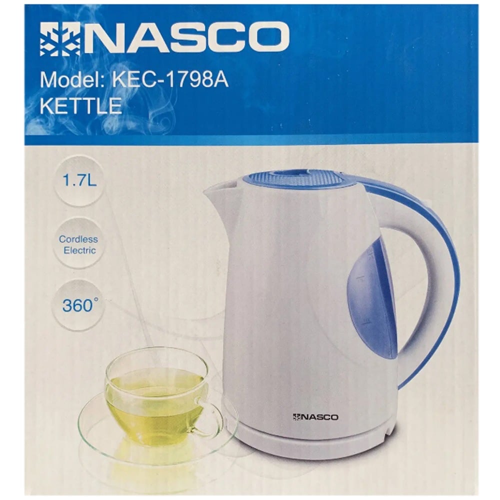 BOUILLOIRE ÉLECTRIQUE 1.7 LITRES